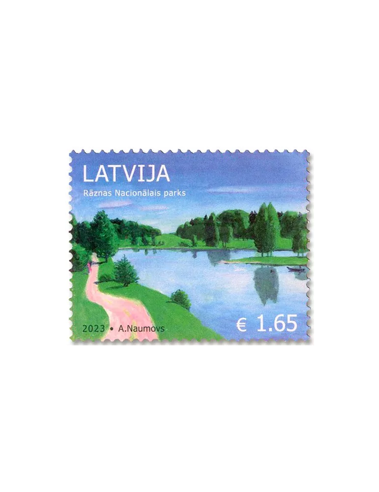 n° 1178 - Timbre LETTONIE Poste
