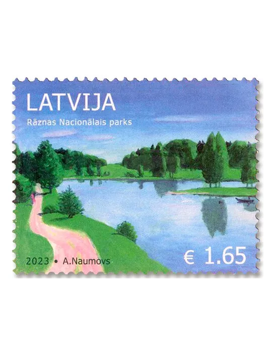 n° 1178 - Timbre LETTONIE Poste