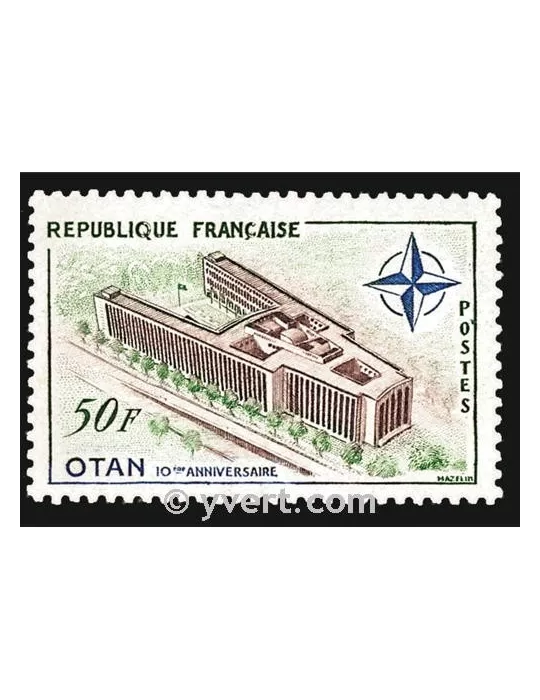 n° 1228 - Timbre France Poste
