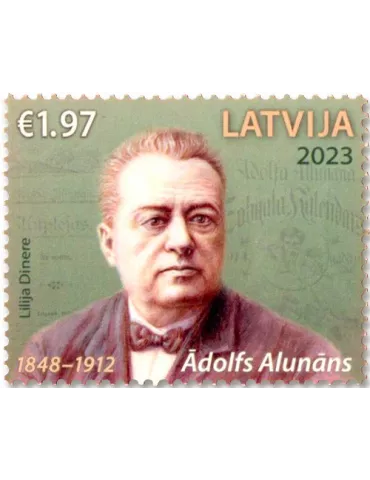 n° 1181 - Timbre LETTONIE Poste