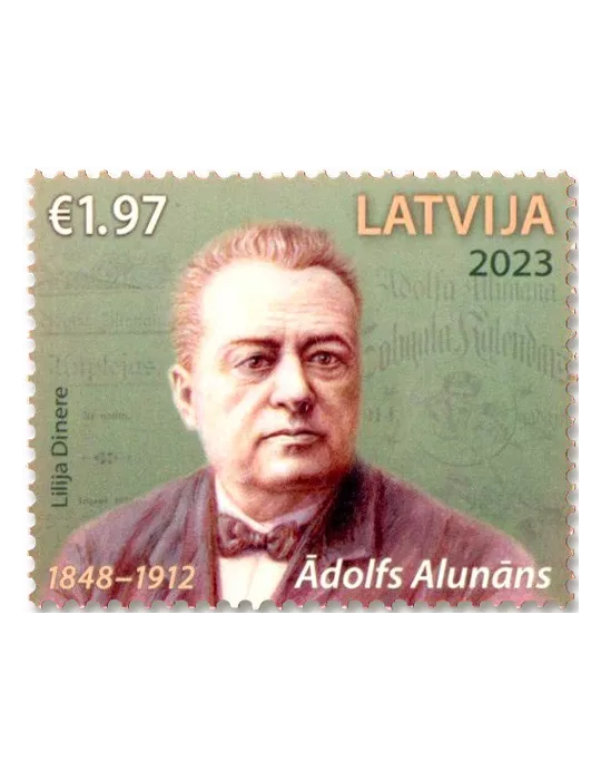 n° 1181 - Timbre LETTONIE Poste