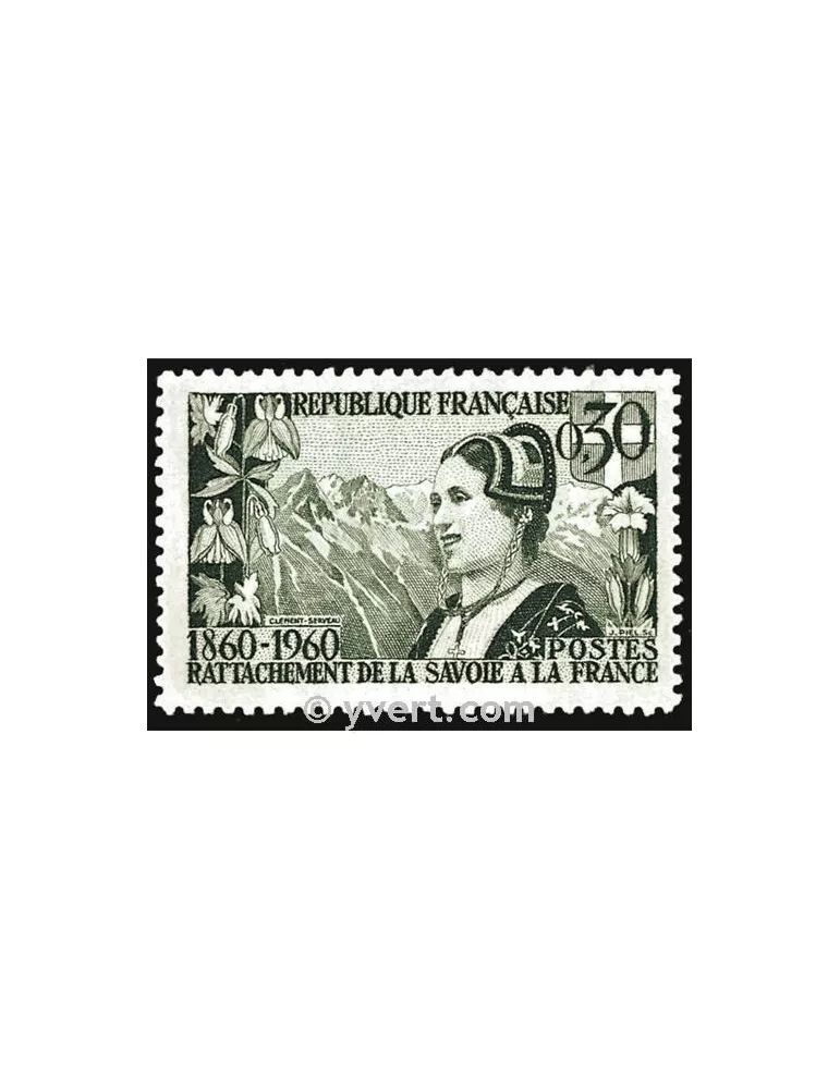 n° 1246 - Timbre France Poste