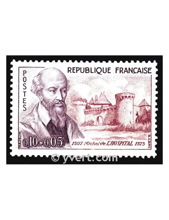 n° 1257 - Timbre France Poste