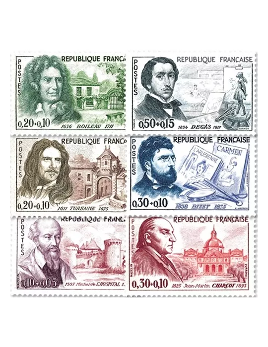 n° 1257/1262 - Timbre France Poste