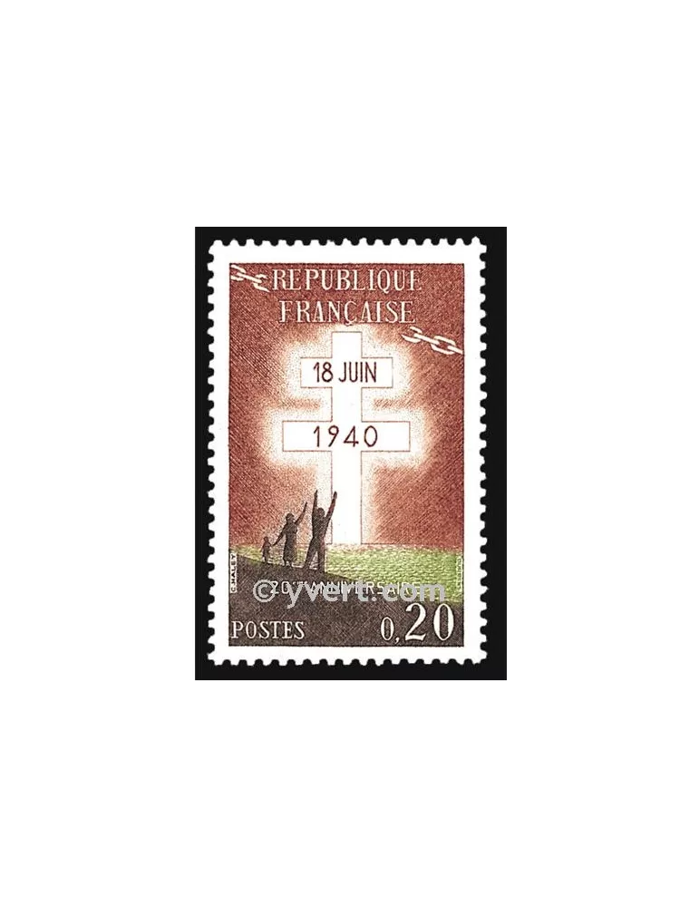 n° 1264 - Timbre France Poste