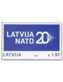 n° 1192 - Timbre LETTONIE Poste