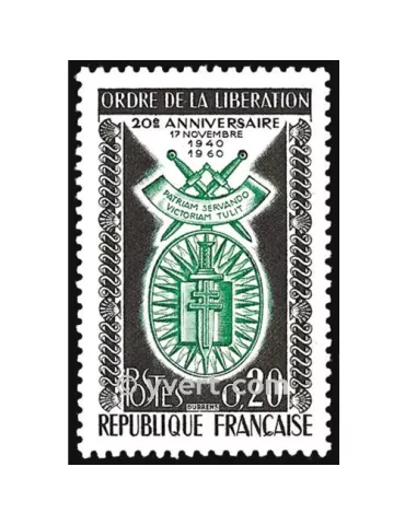 n° 1272 - Timbre France Poste