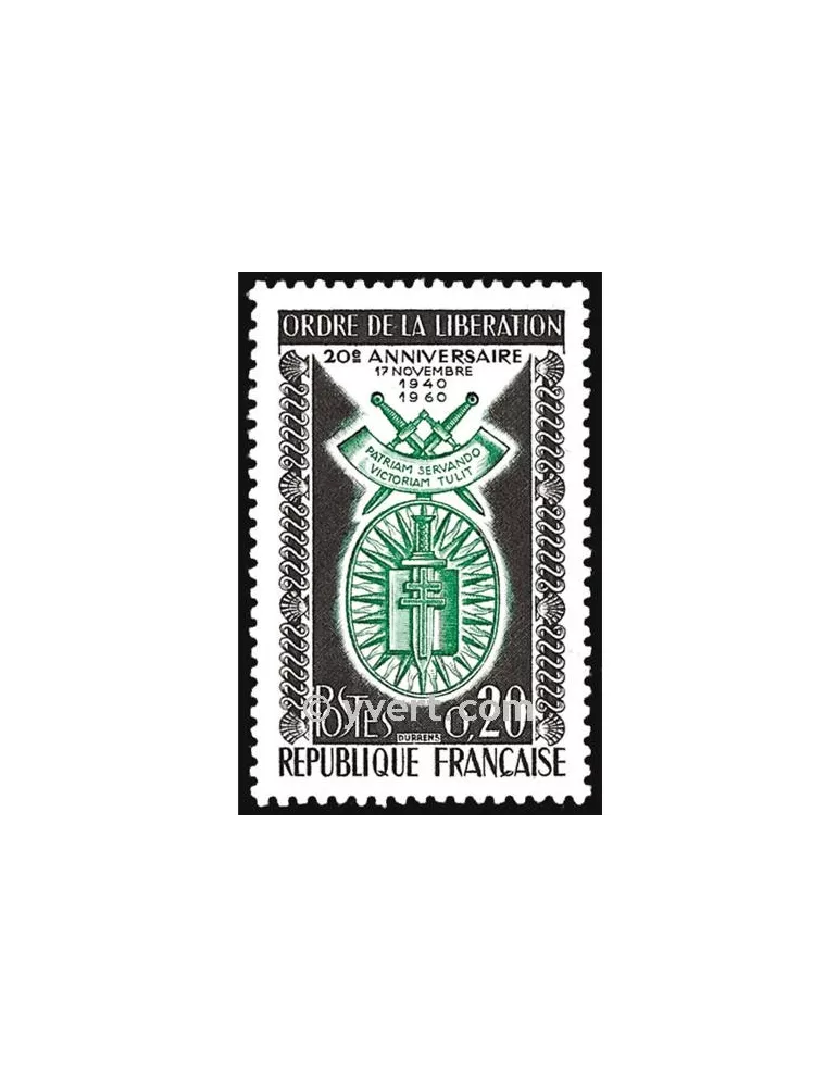 n° 1272 - Timbre France Poste