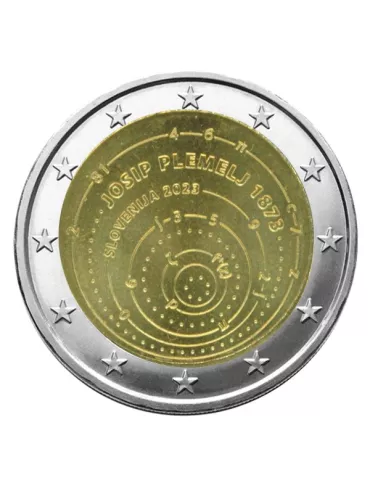 2 EURO COMMEMORATIVE 2023 : SLOVENIE (150 Ans de Josip Plemelj)