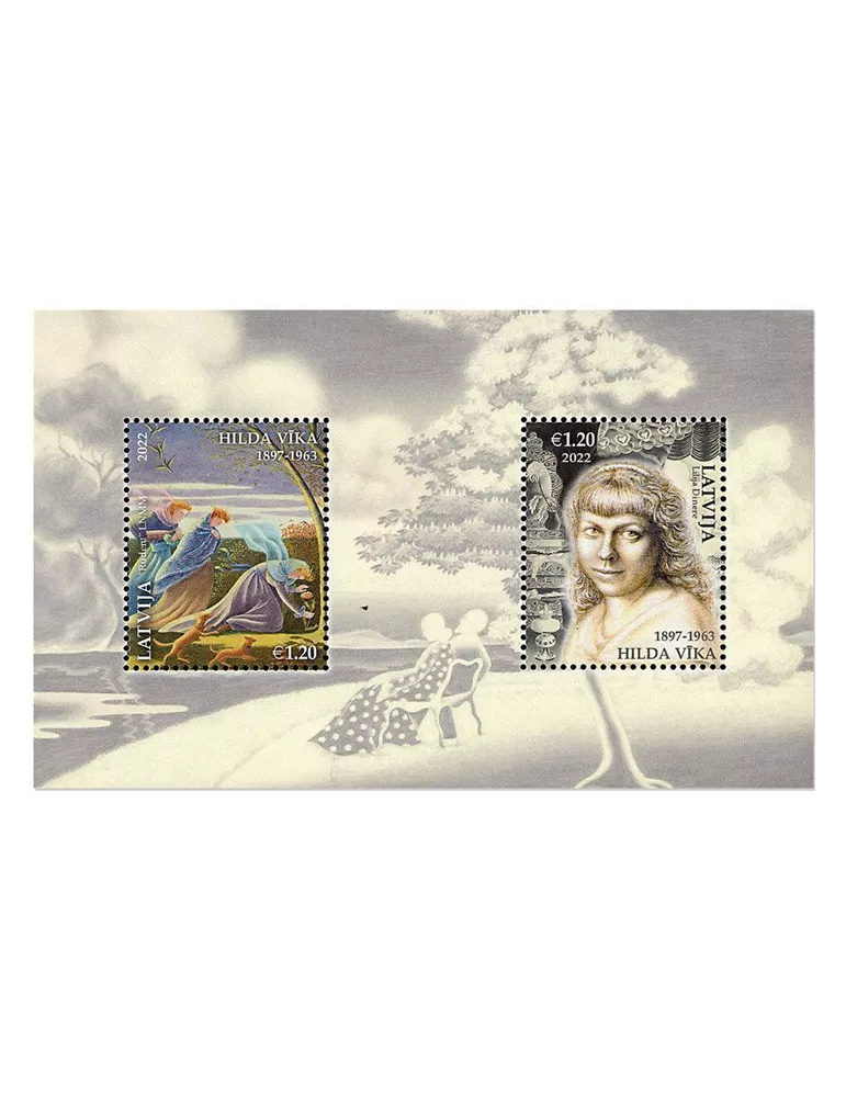 n° 50 - Timbre LETTONIE Blocs et feuillets