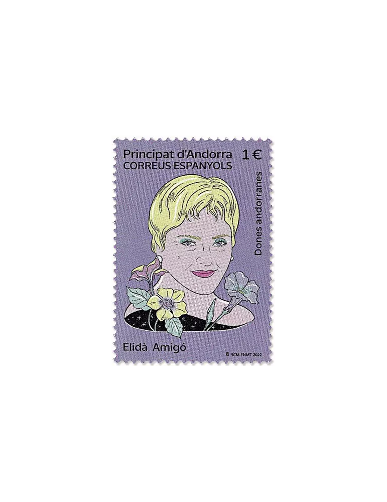 n° 520 - Timbre ANDORRE ESPAGNOL Poste