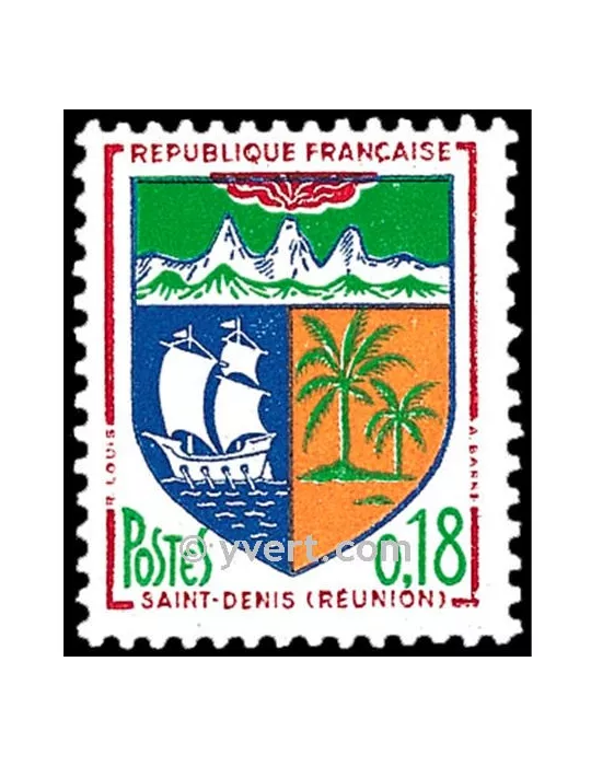 n° 1354A - Timbre France Poste