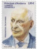 n° 522 - Timbre ANDORRE ESPAGNOL Poste