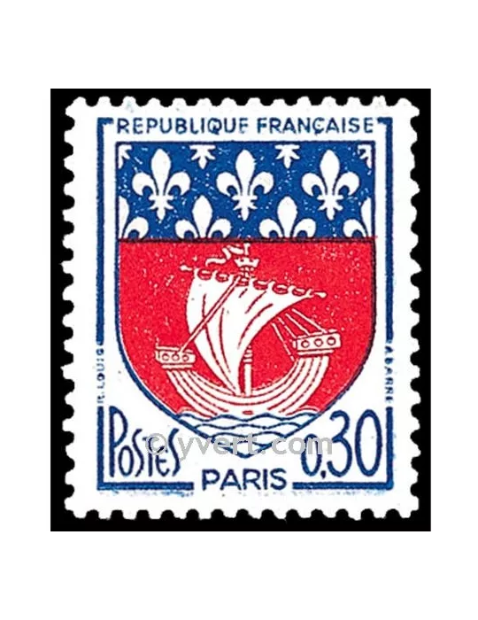 n° 1354B - Timbre France Poste