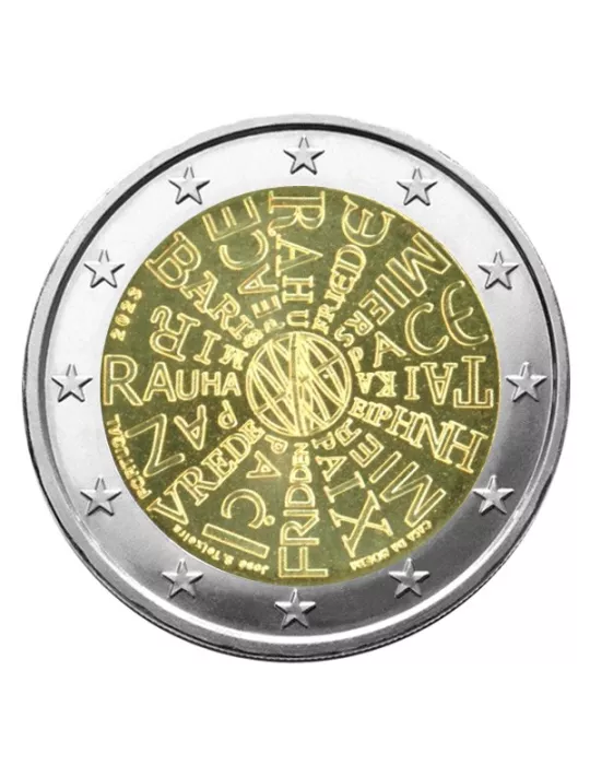 2 EURO COMMEMORATIVE 2023 : PORTUGAL (La Paix)