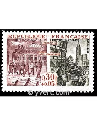 n° 1410 - Timbre France Poste