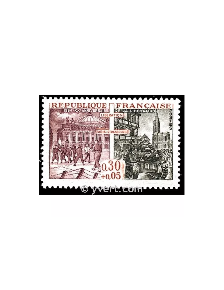 n° 1410 - Timbre France Poste
