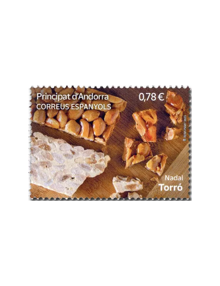 n° 539 - Timbre ANDORRE ESPAGNOL Poste