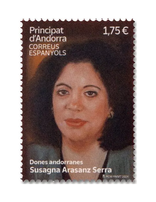 n° 543 - Timbre ANDORRE ESPAGNOL Poste