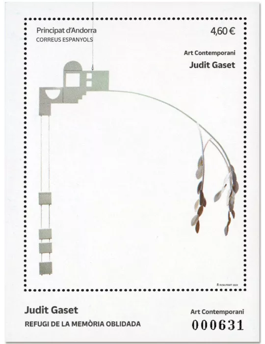 n° F527 - Timbre ANDORRE ESPAGNOL Poste