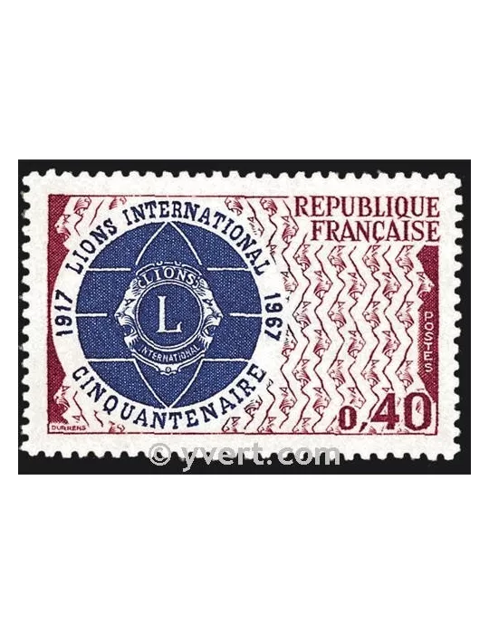 n° 1534 - Timbre France Poste