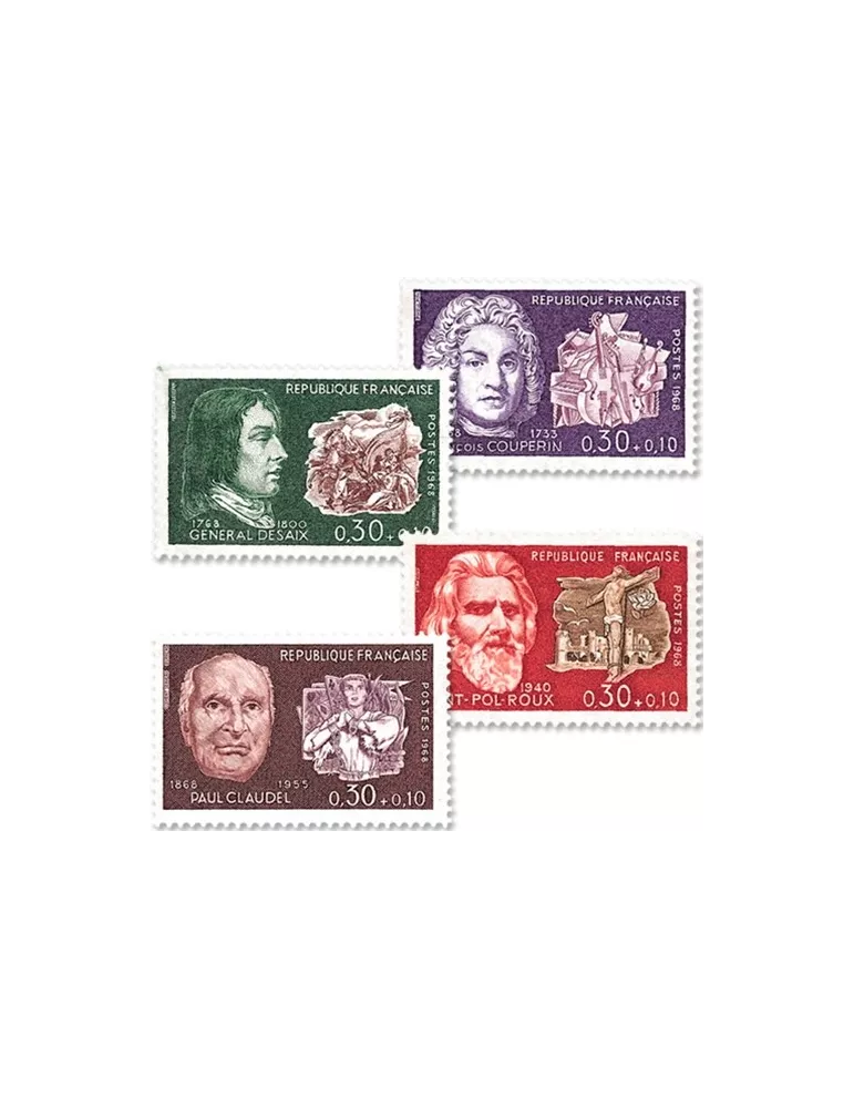 n° 1550/1553 - Timbre France Poste