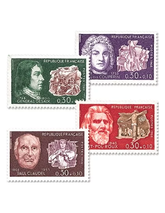 n° 1550/1553 - Timbre France Poste