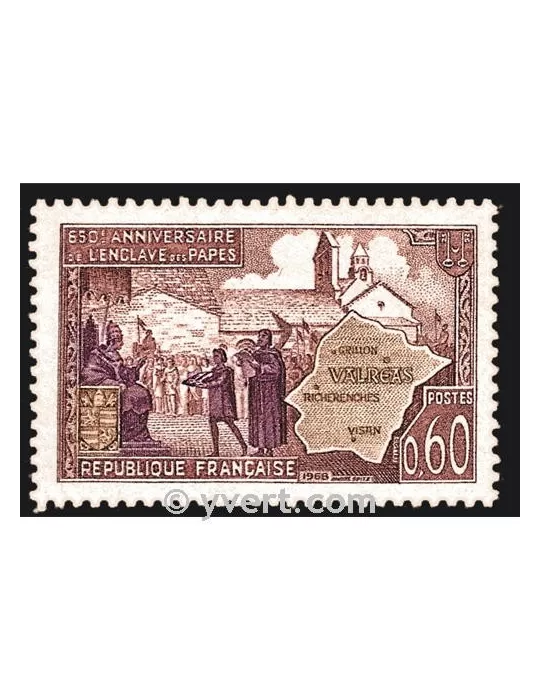 n° 1562 - Timbre France Poste