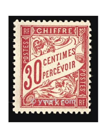n° 33 - Timbre France Taxe 2