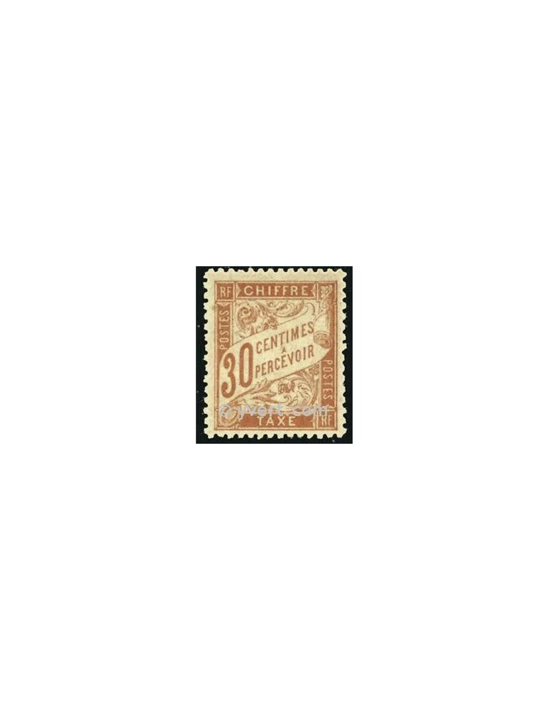 n° 34 - Timbre France Taxe