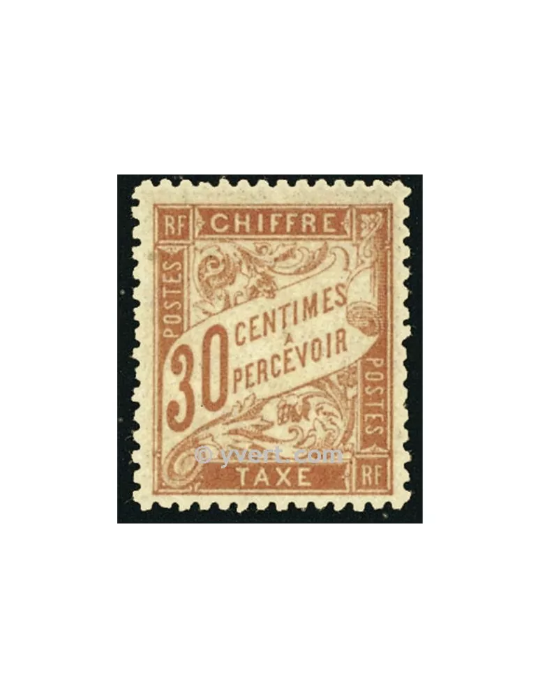 n° 34 - Timbre France Taxe
