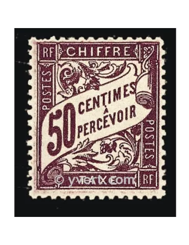 n° 37 - Timbre France Taxe 2