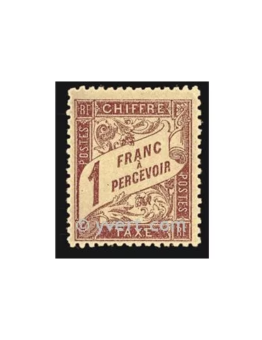 n° 40 - Timbre France Taxe