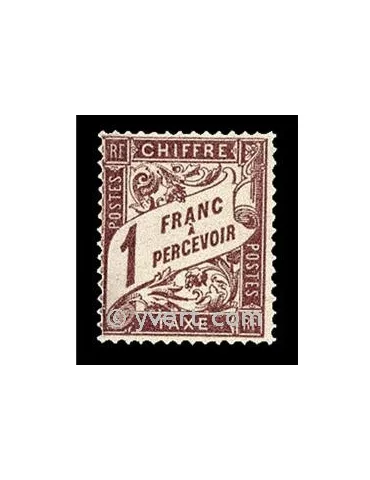 n° 40A - Timbre France Taxe