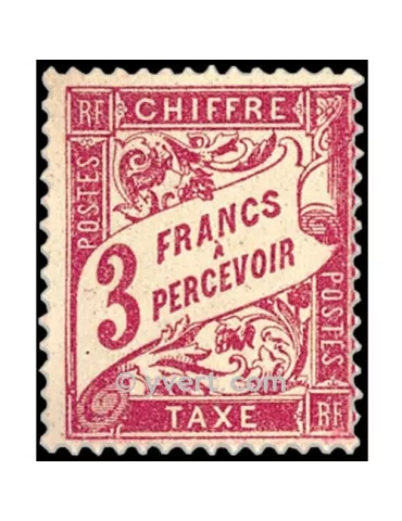 n° 42 - Timbre France Taxe 2