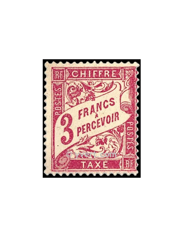 n° 42 - Timbre France Taxe