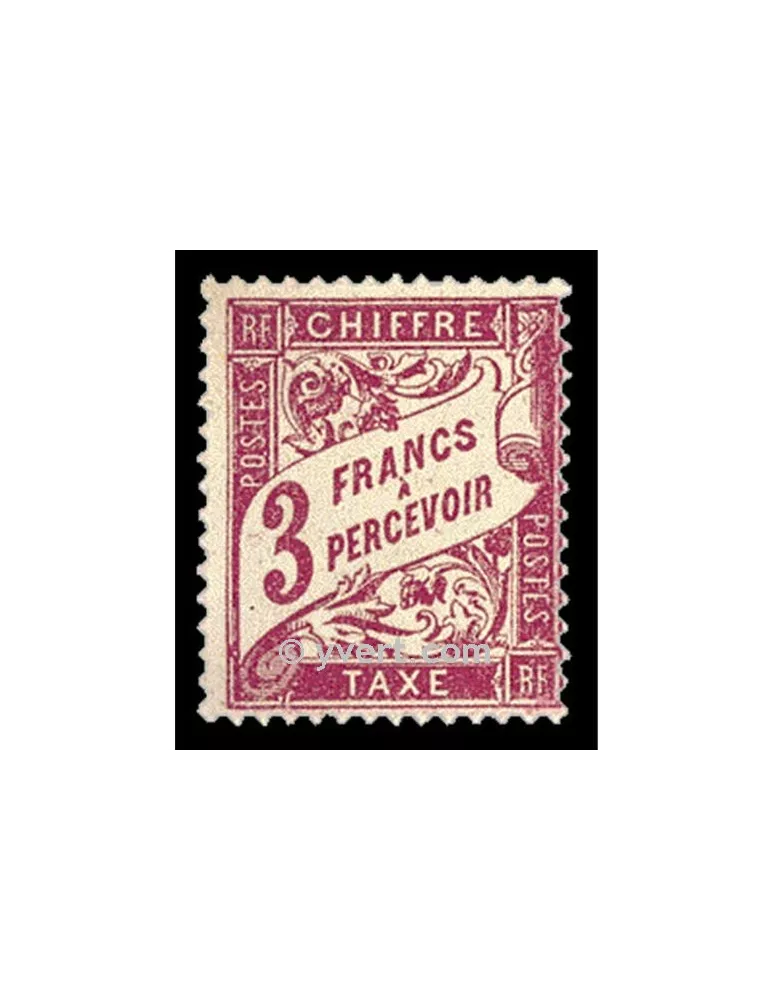 n° 42A - Timbre France Taxe