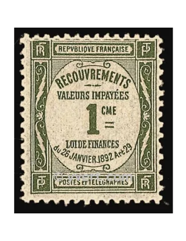 n° 43 - Timbre France Taxe 2