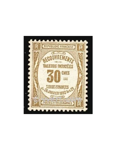 n° 46 - Timbre France Taxe
