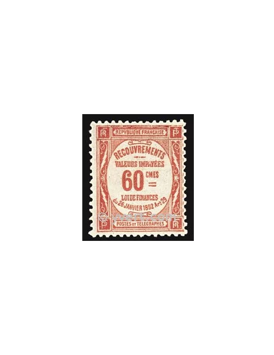 n° 48 - Timbre France Taxe