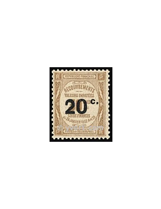 n° 49 - Timbre France Taxe