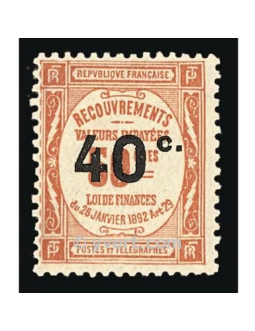 n° 50 - Timbre France Taxe 2