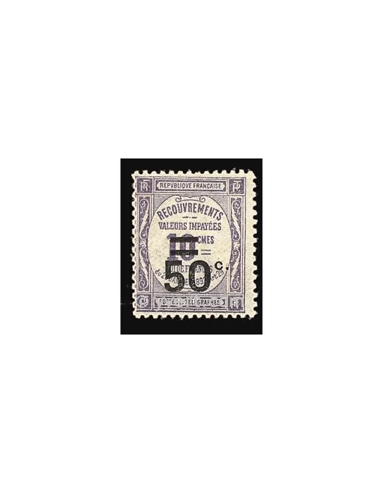 n° 51 - Timbre France Taxe