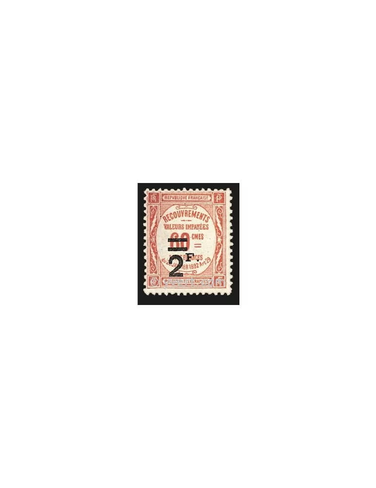 n° 54 - Timbre France Taxe