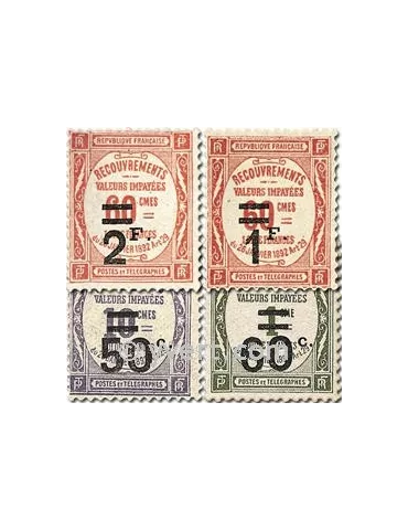 n° 51/54 - Timbre France Taxe
