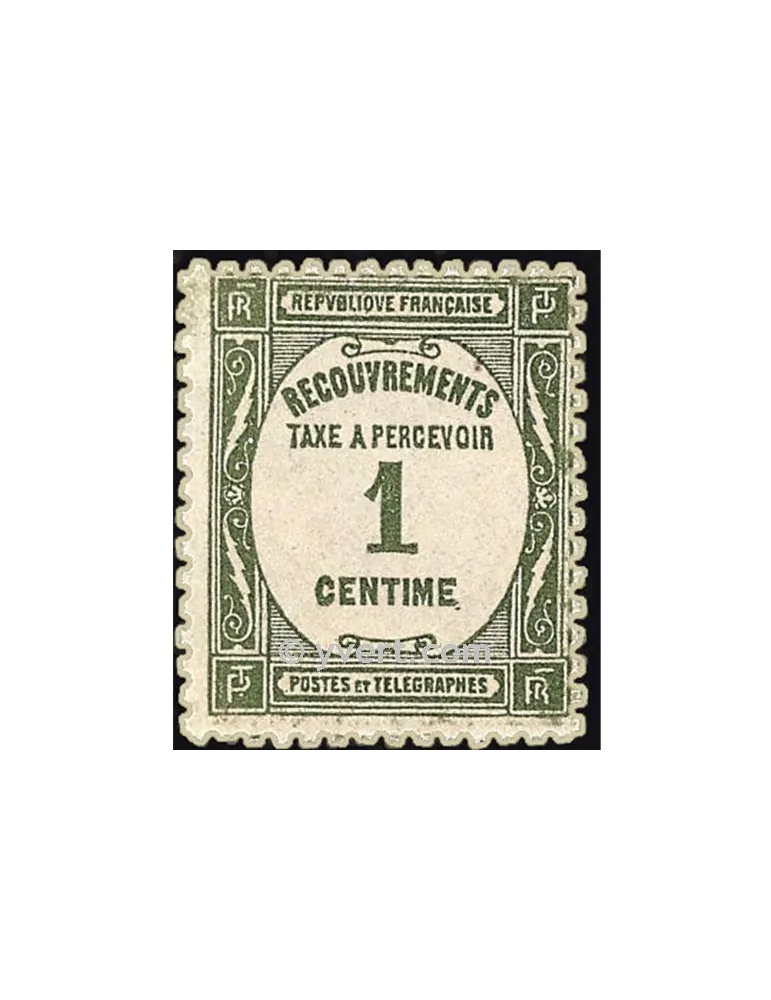 n° 55 - Timbre France Taxe