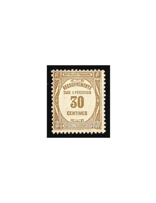 n° 57 - Timbre France Taxe