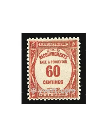 n° 58 - Timbre France Taxe