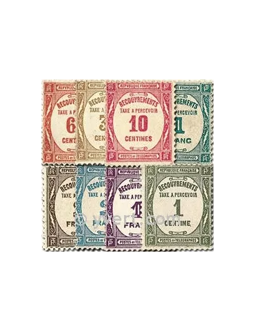 n° 55/62 - Timbre France Taxe