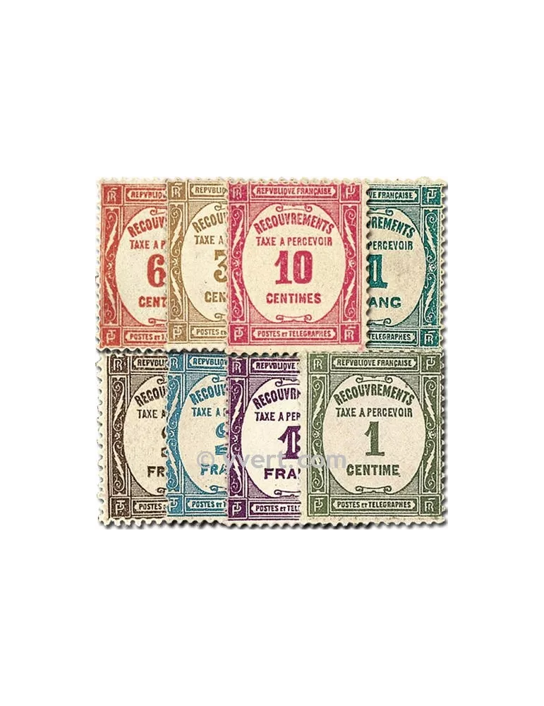 n° 55/62 - Timbre France Taxe